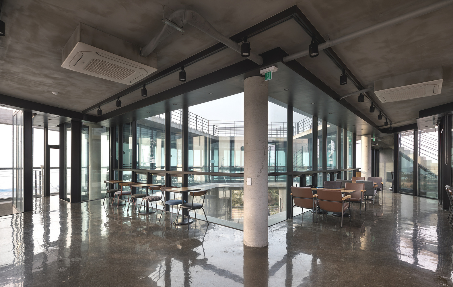 韩国日出之城的五边形商业建筑-40