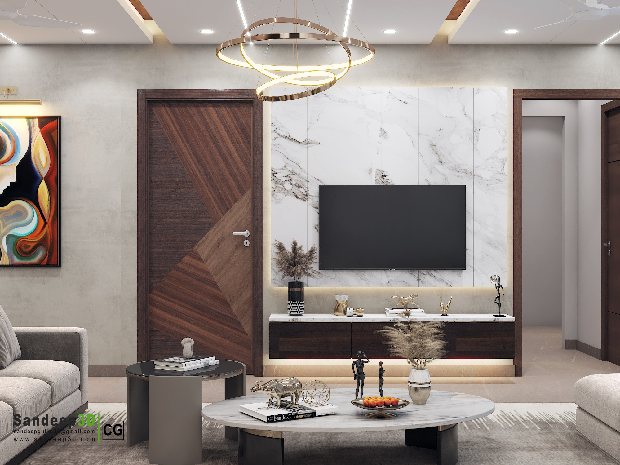 起居和休闲区-14