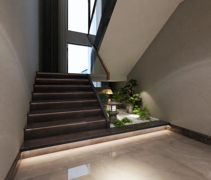 港式现代风打造漓江畔诗意栖居,细节尽显生活仪式感-30