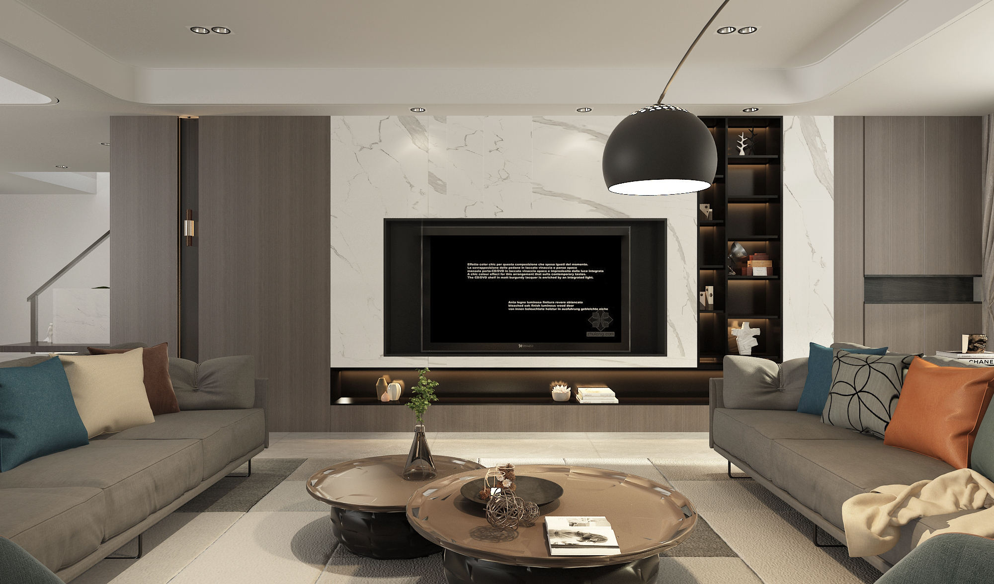 现代轻奢的家-14