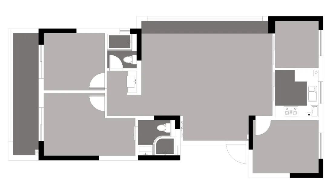 【首发】MH设计新作：流动的诗▏解构空间-9