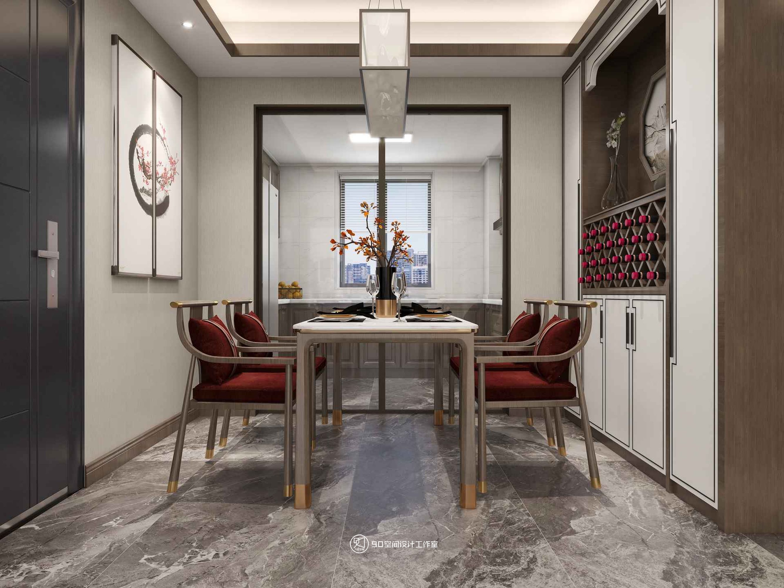 光辉岁月 · 118 平方新中式设计-25