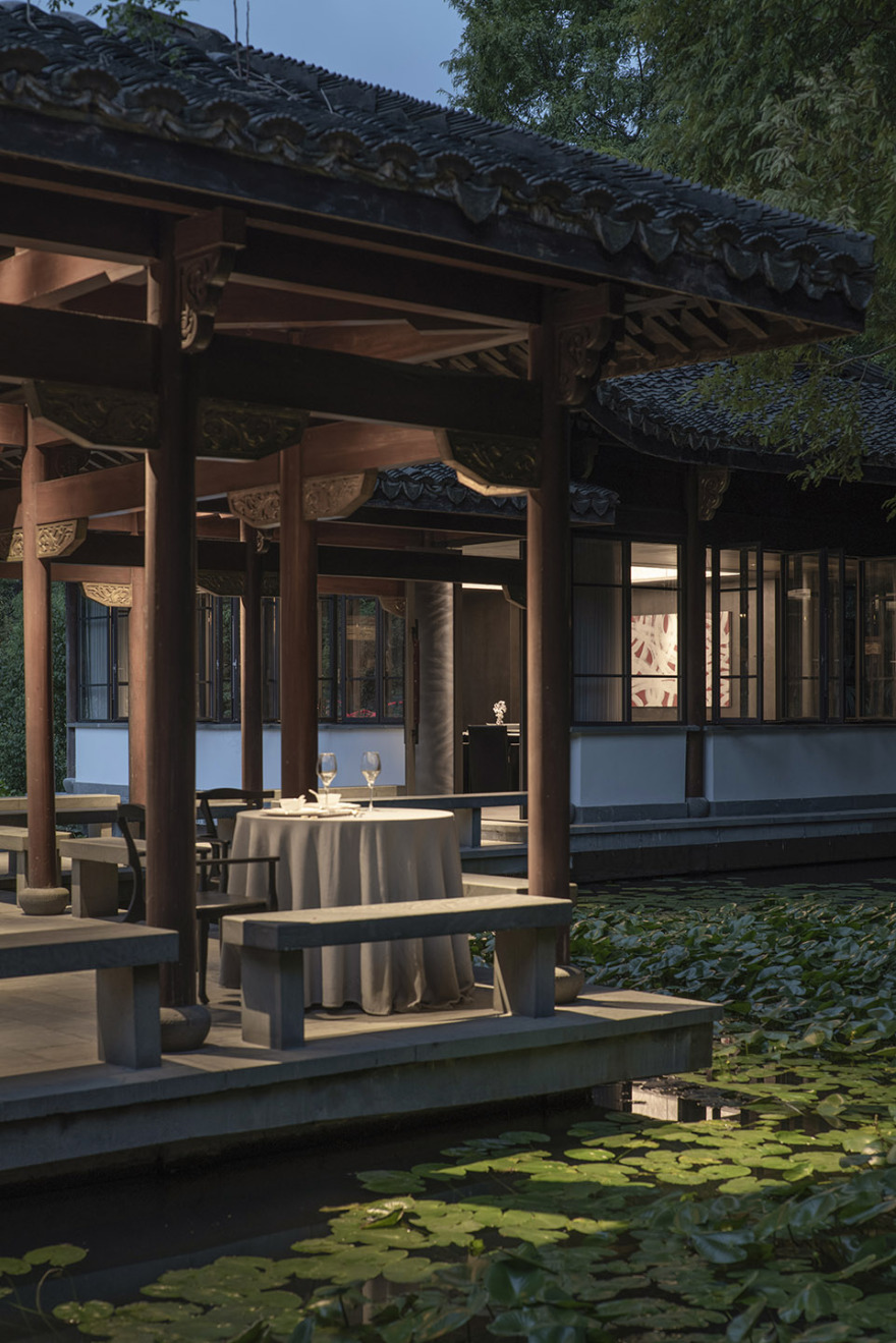 遇湖湾餐厅丨中国杭州丨慢珊瑚文旅设计-22