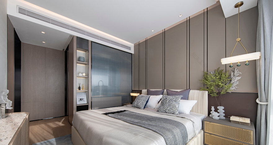 深圳榕江云玺样板房丨中国深圳丨深圳市盘石室内设计有限公司,深圳市蒲草陈设艺术设计有限公司-34