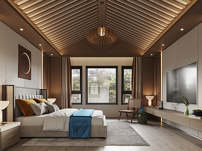 侘寂民宿&酒店设计效果-12