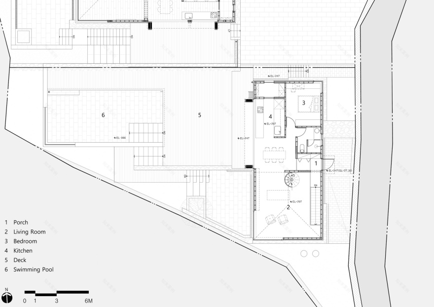 风山之屋丨韩国丨Doojin Hwang Architects-19