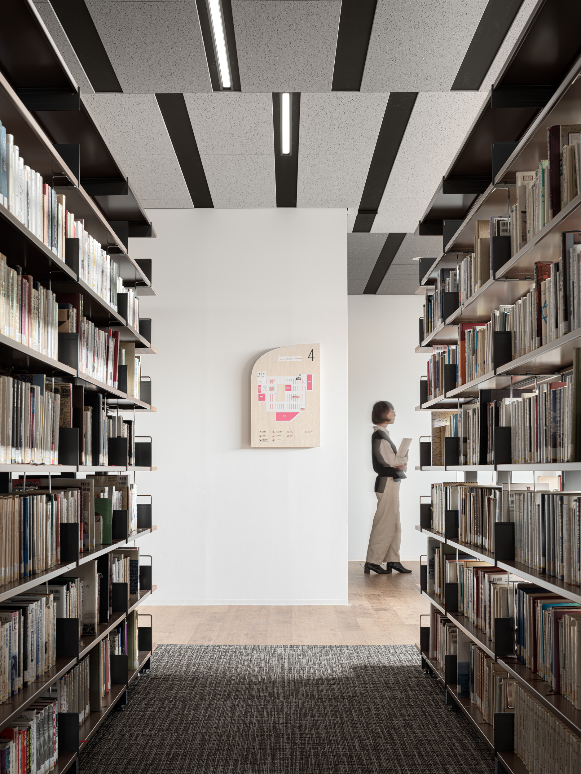 萁面市立图书馆剧场——标识设计 wayfinding system-4