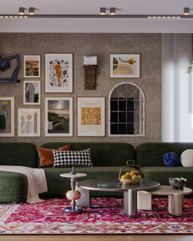 Eclectic Living Room（折衷主义客厅）
