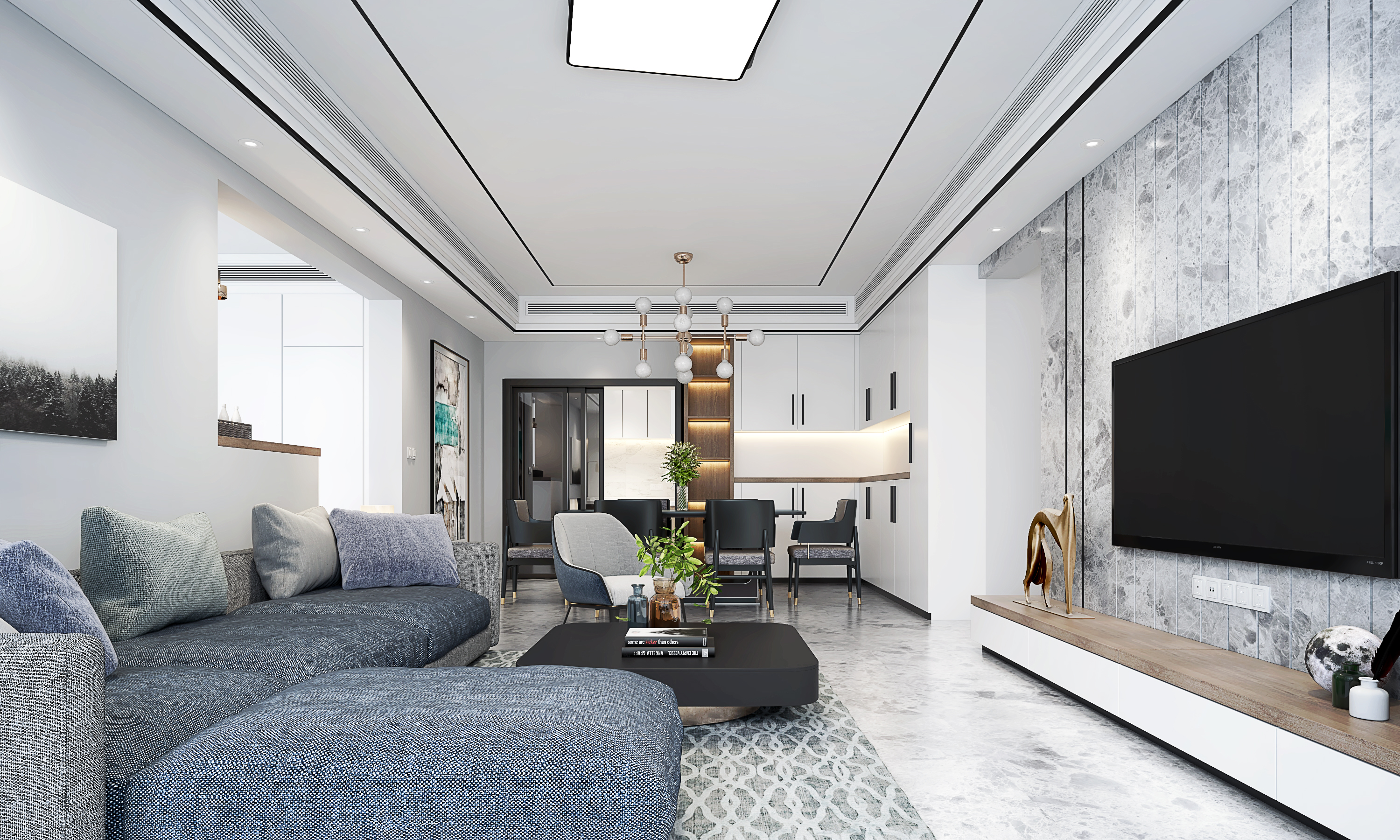 贵州凯里现代简约家居设计-7