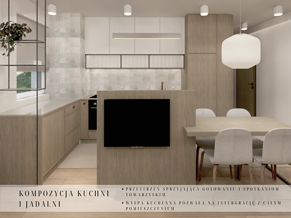 HAPTIC studio - kompleksowy projekt mieszkania 47 m2-3