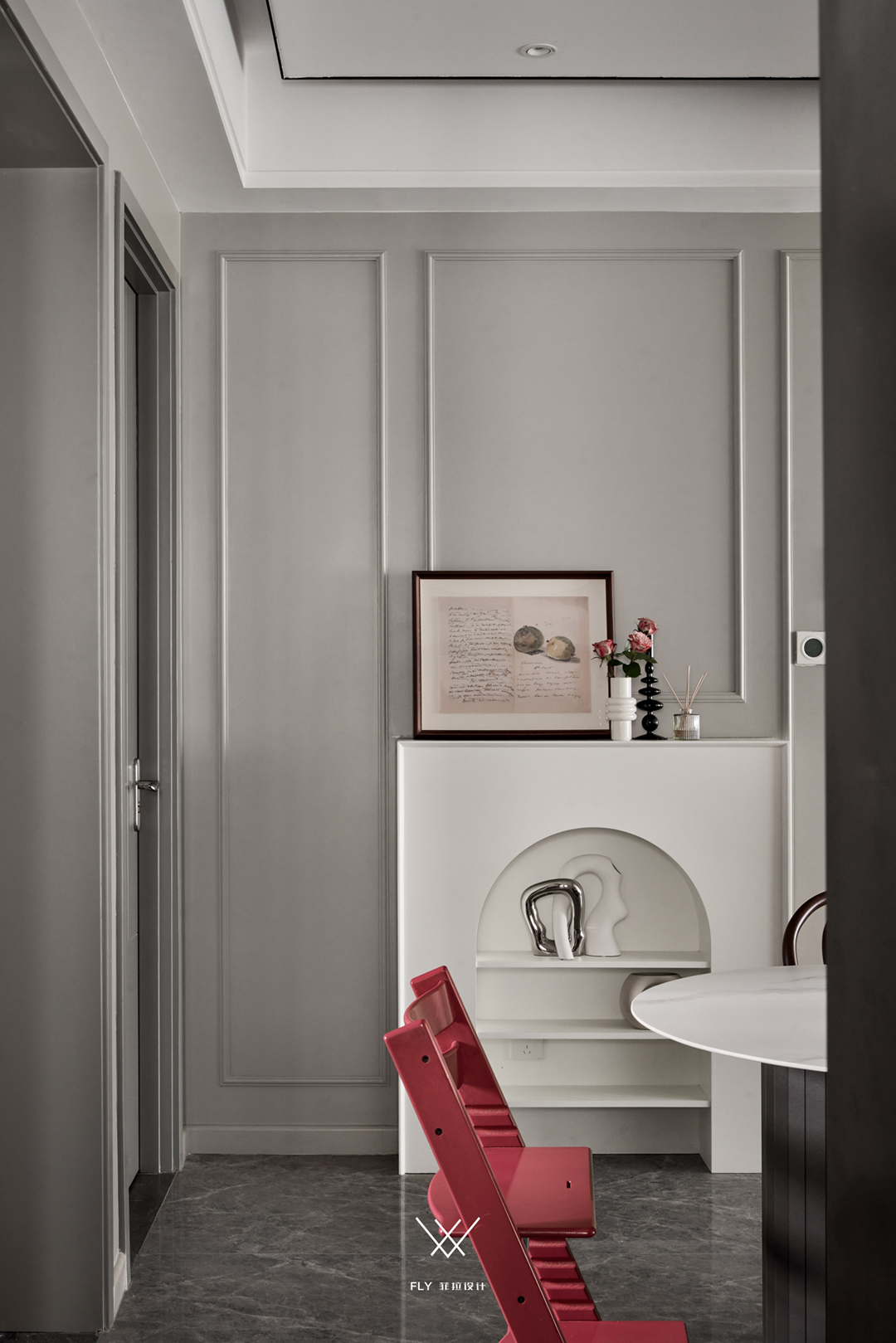 轻法式的爱与歌 · 浙江杭州天萃名邸精装房改造丨中国杭州丨菲拉设计-47