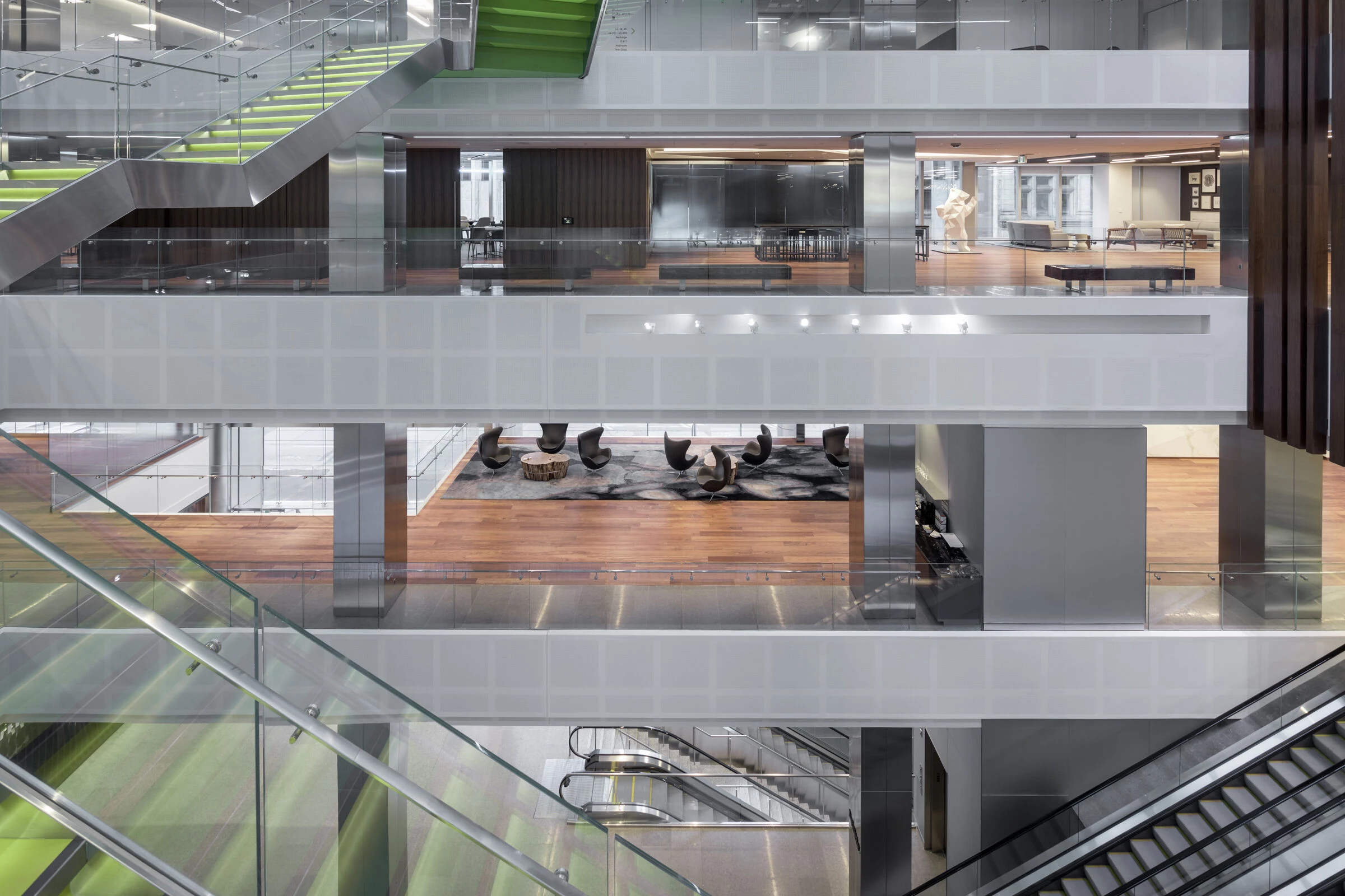 Deloitte 公司总部室内装修丨加拿大多伦多-9