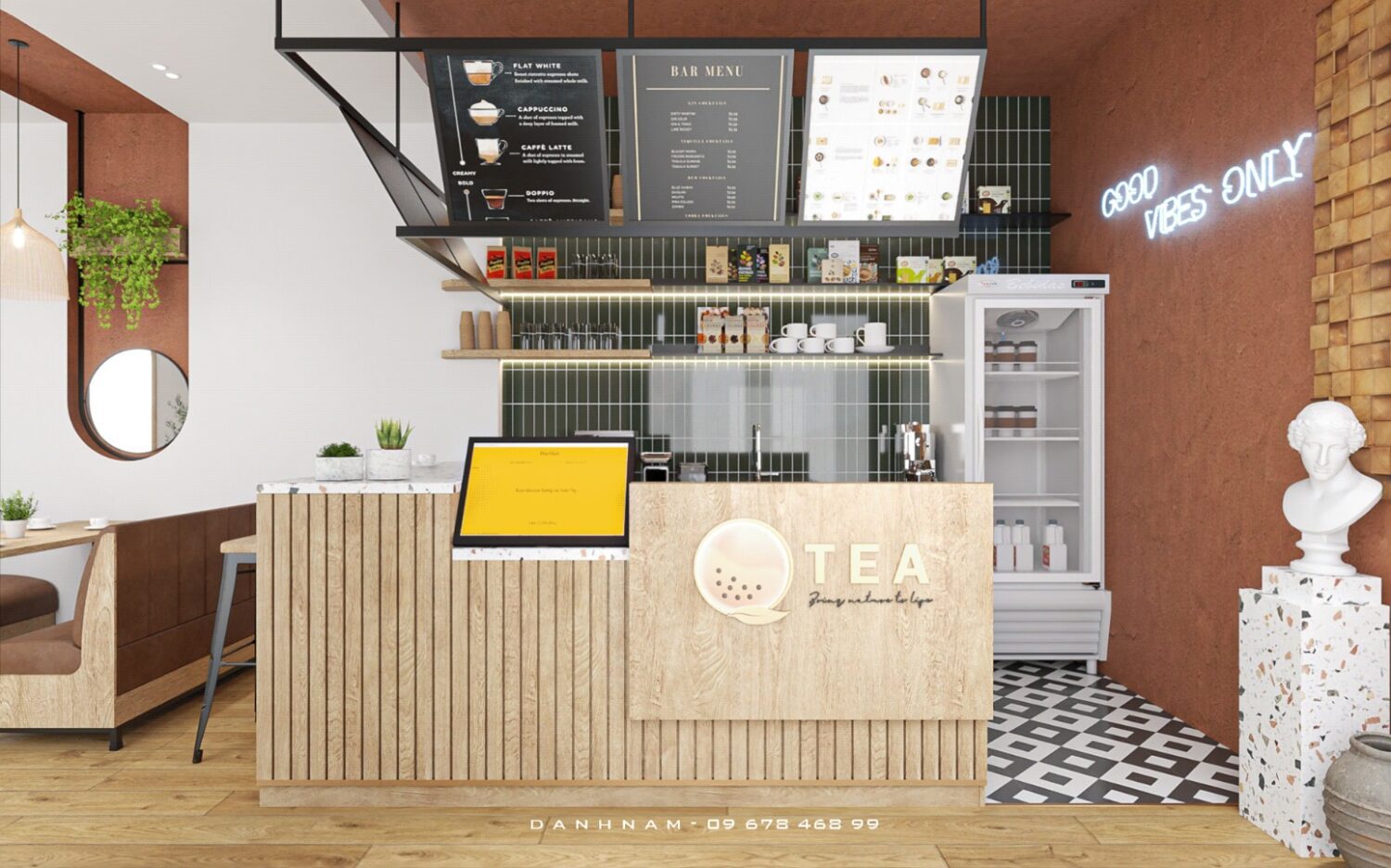 Sketchup茶室室内模型丨Danh Nam-2