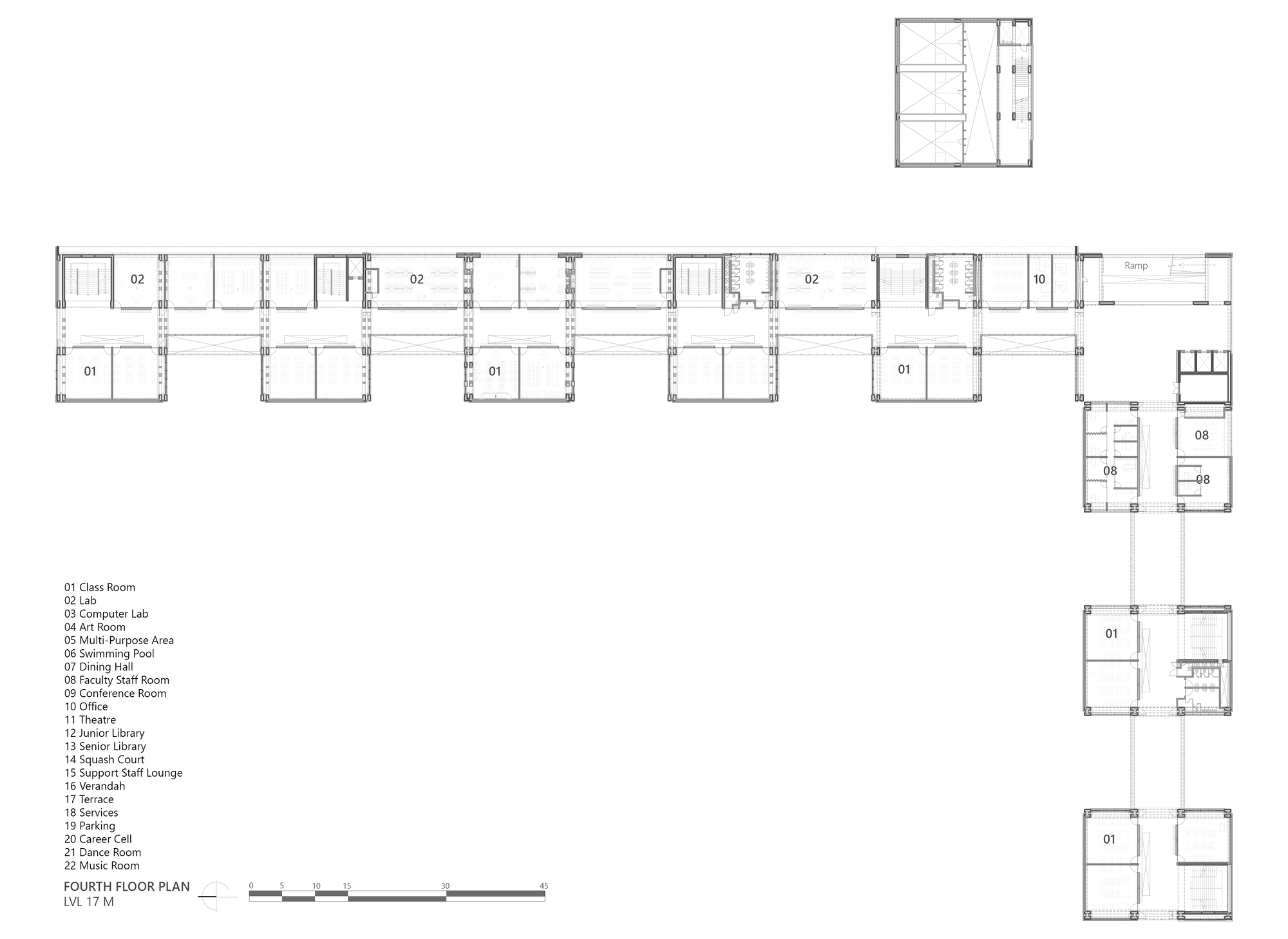 希夫·纳达尔学校丨印度丨Stephane Paumier Architects-43