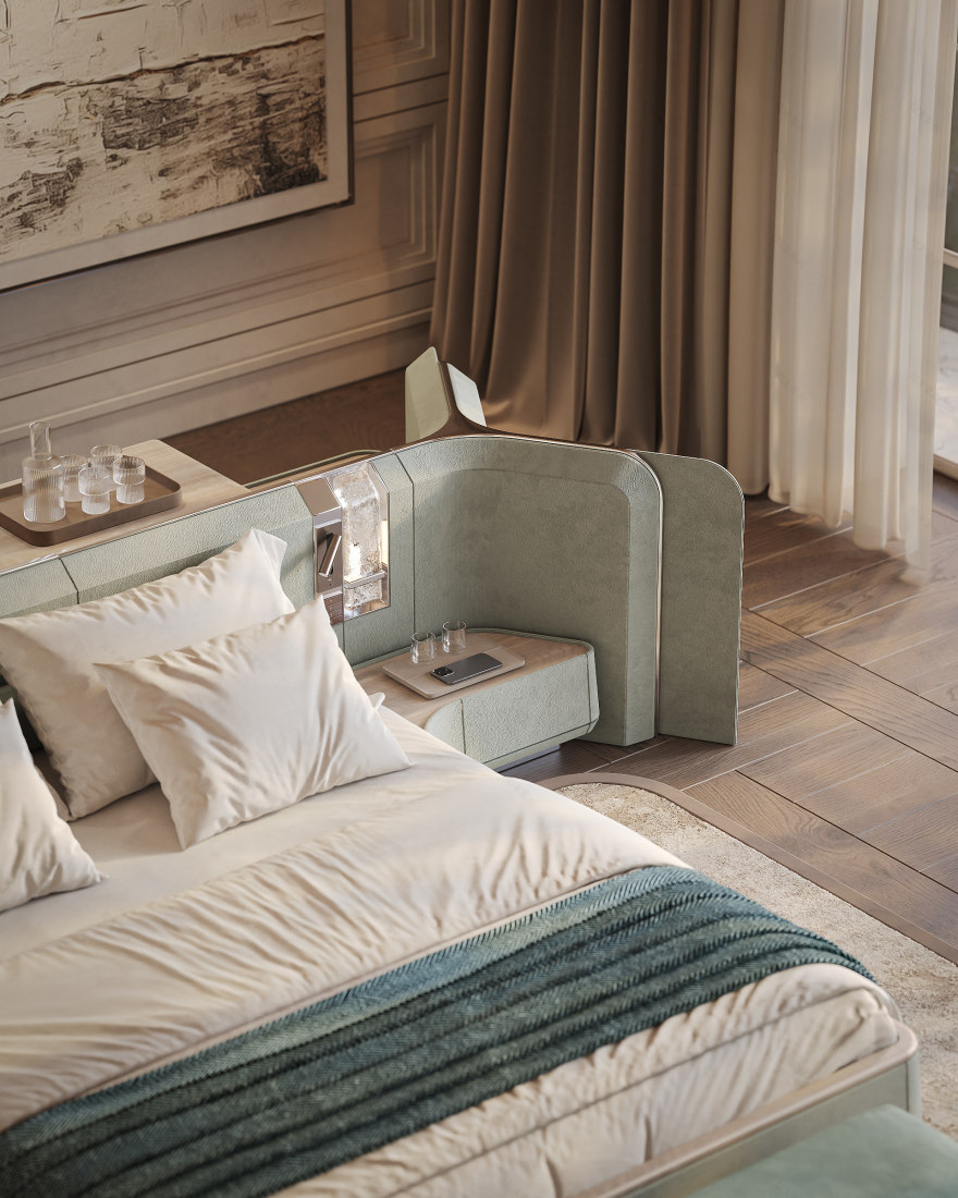 巴黎回声报 主卧室丨法国巴黎-18