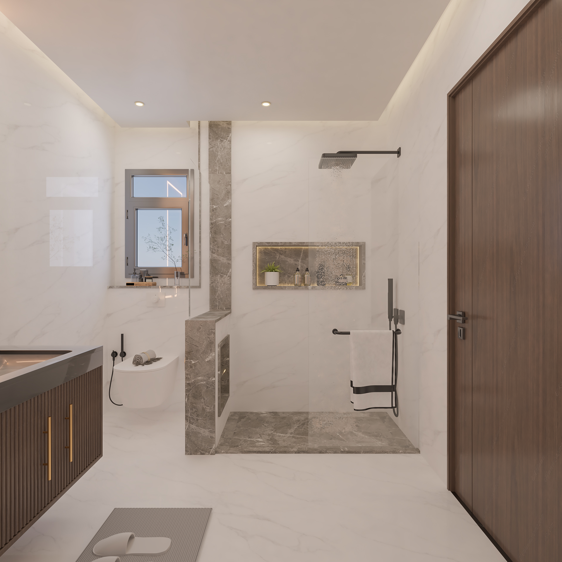 Modern Apartment Design at Roushdy, Alexandria-45