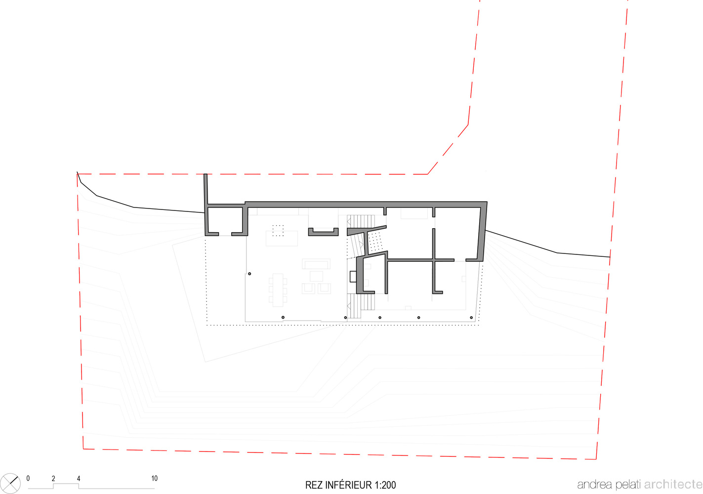 瑞士村庄中的悬浮美景——穆勒别墅-44