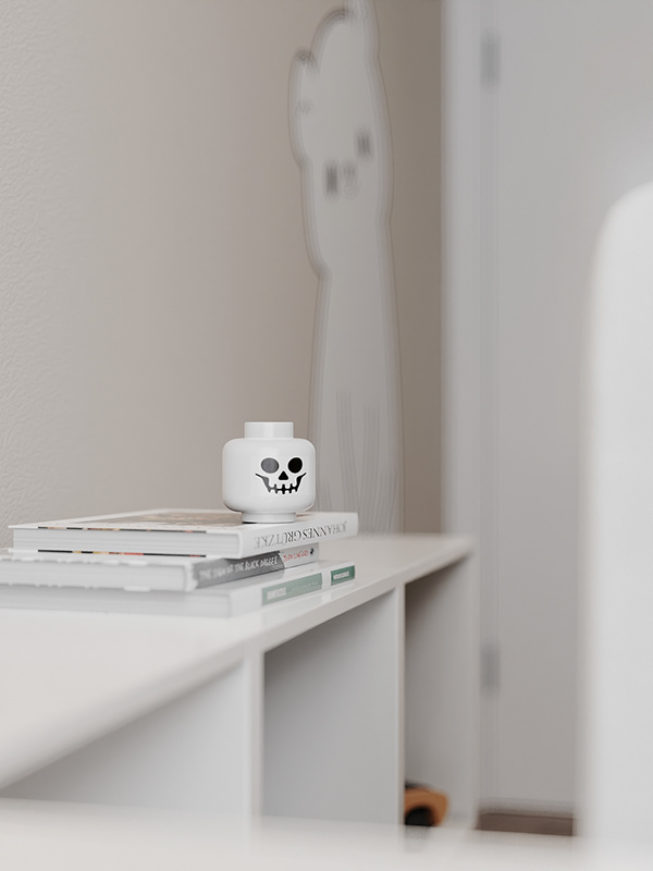 96.61㎡简约风公寓设计 回归家的质朴与纯粹            
            -43