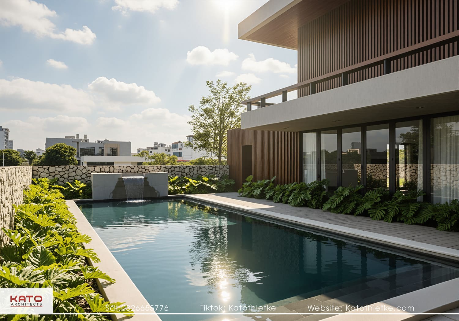 荣宅
（注：VINH HOUSE在上海有对应建筑为荣宅，如果这里并非此特定所指，由于缺乏更多背景信息，可能会有不同理解） 丨KATO Thiết Kế-5