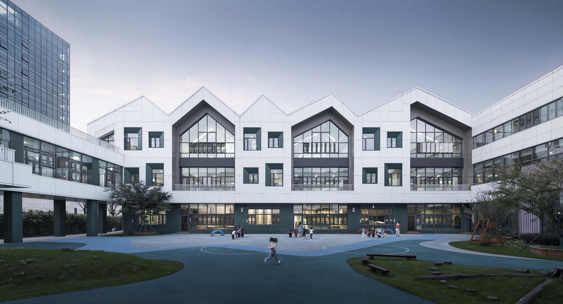 南京市鼓楼幼儿园江北分园丨中国南京丨东南大学建筑设计研究院-0