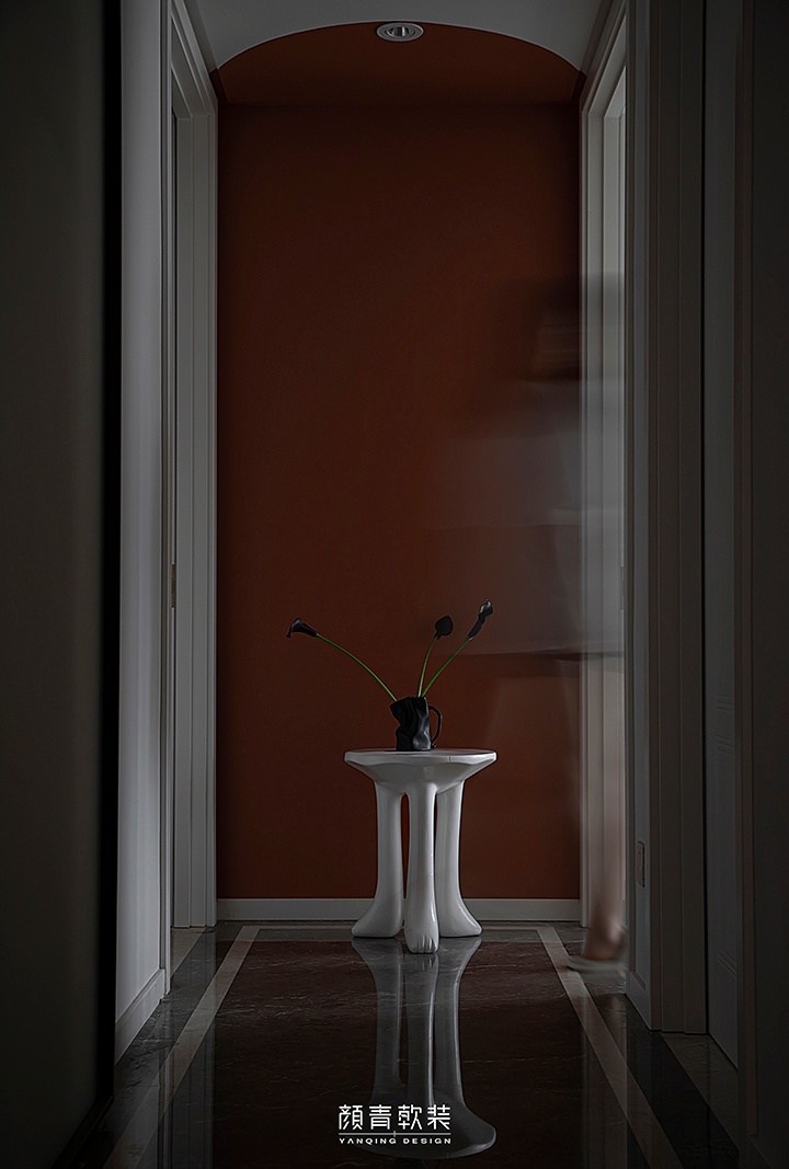 颜青软装︱经典述复古调性,予电影般质感的生活缩影丨中国杭州-27