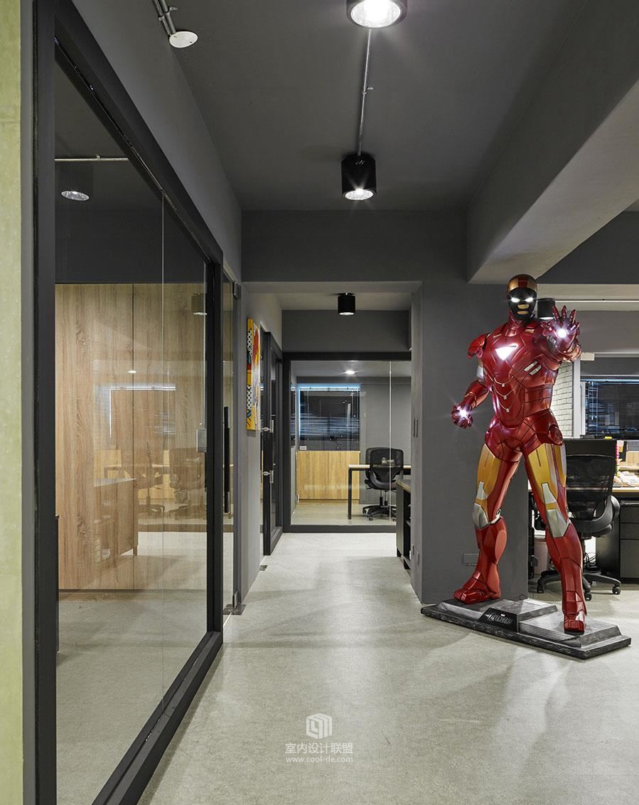 宣棠室内设计-- Loft风办公室-4