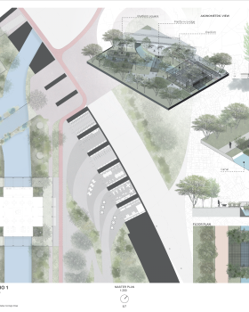 URBAN PROJECT IN MILAN, ITALY - IN BETWEEN CANALS