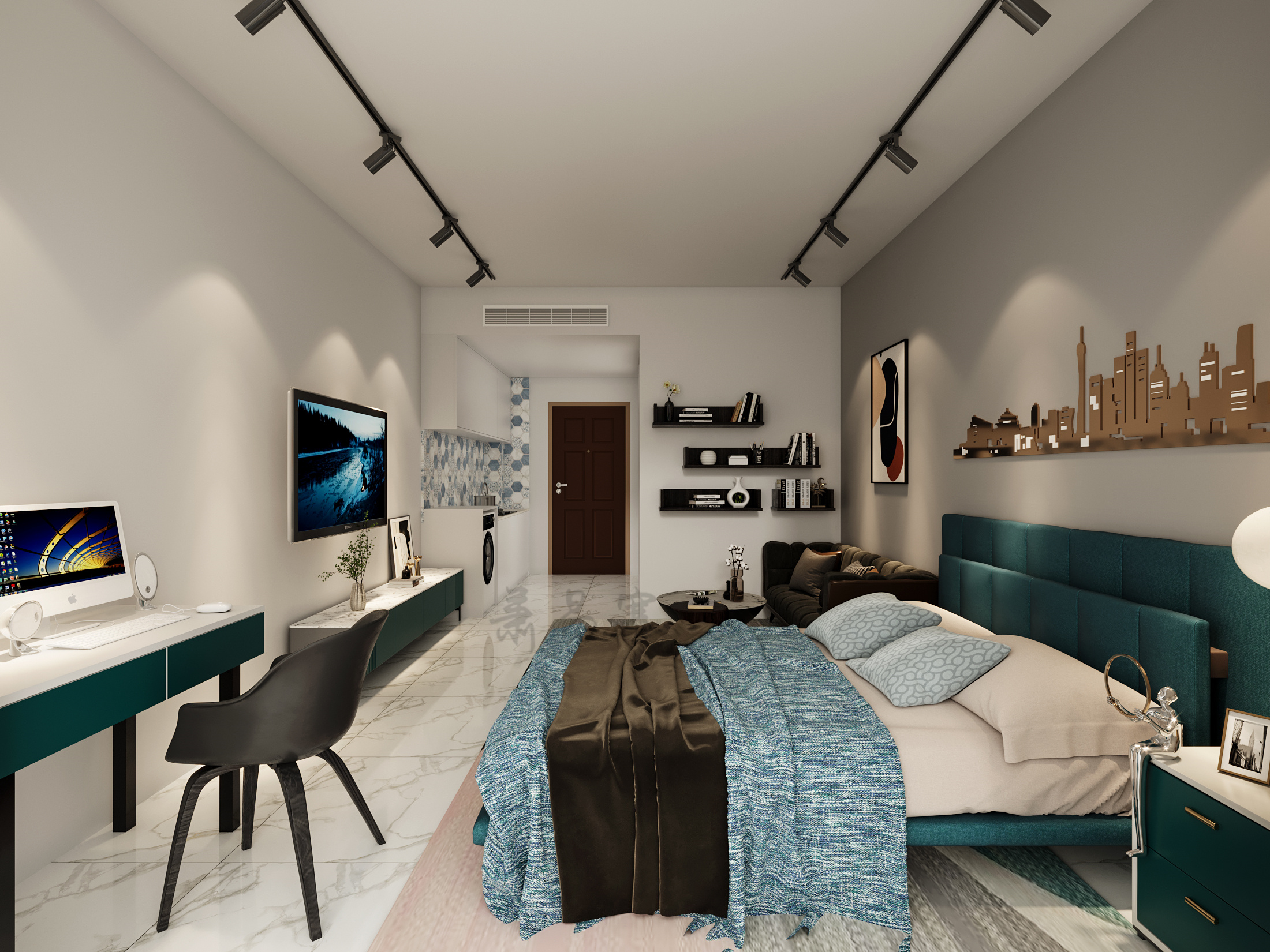 家庭办公室住宅——CR                     -4