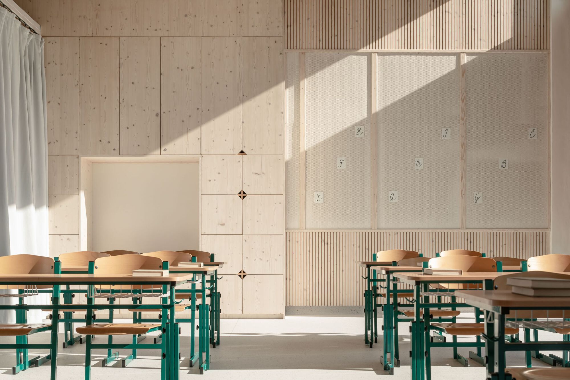 Studenec 村小学及幼儿园扩建项目丨Chrama-38