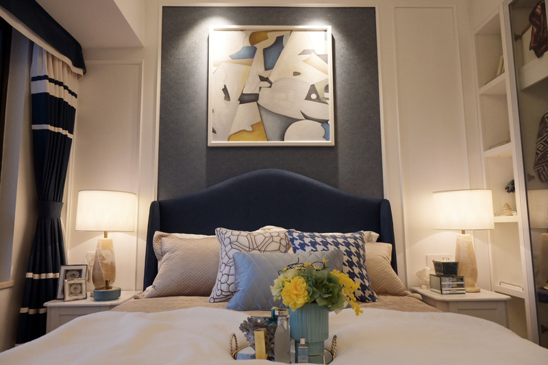 汕头龙光熙海岸C户型地中海风格样板房设计-13