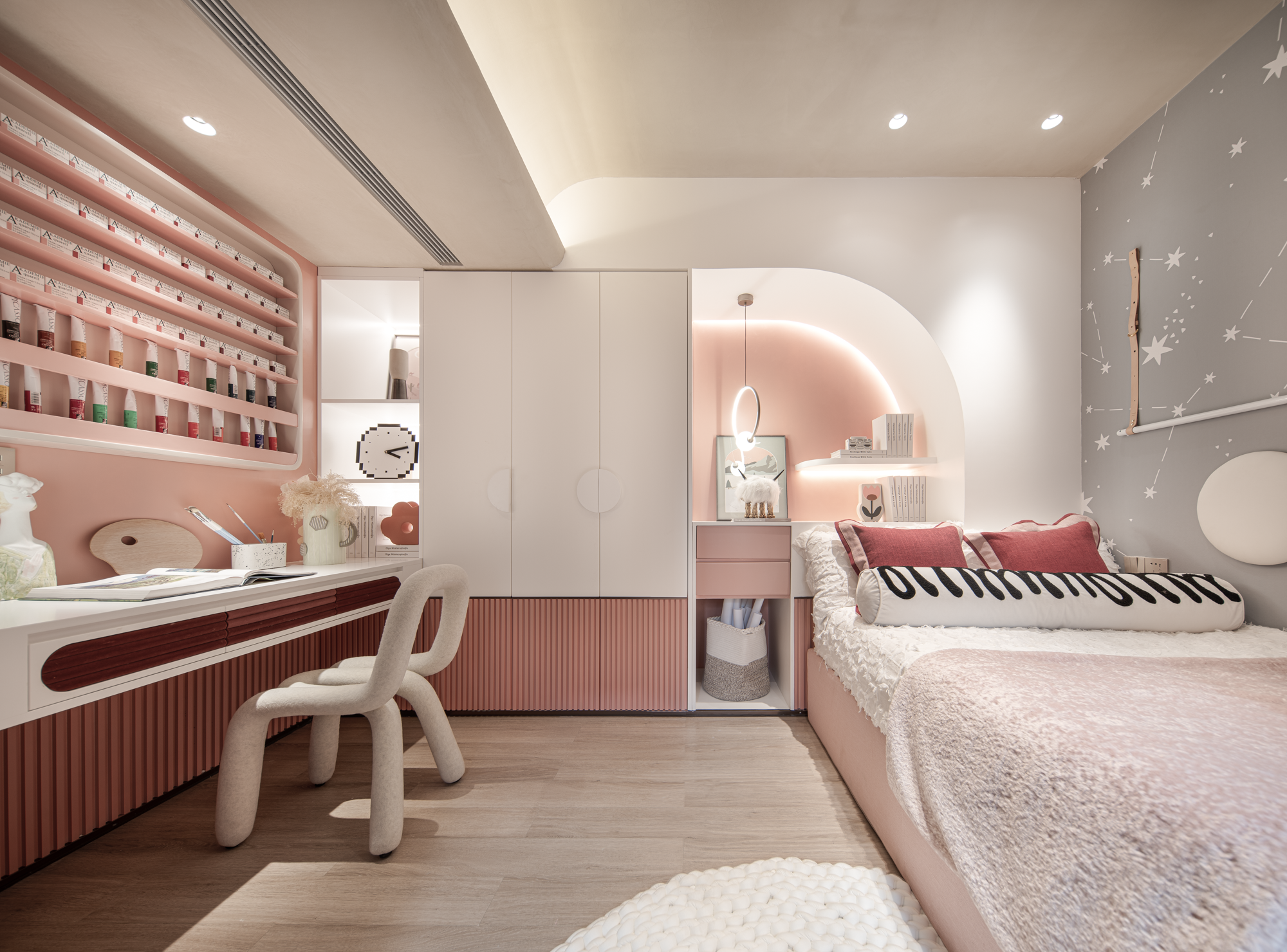 佛山金融街金悦府复式样板间丨中国佛山丨奥迅设计-42