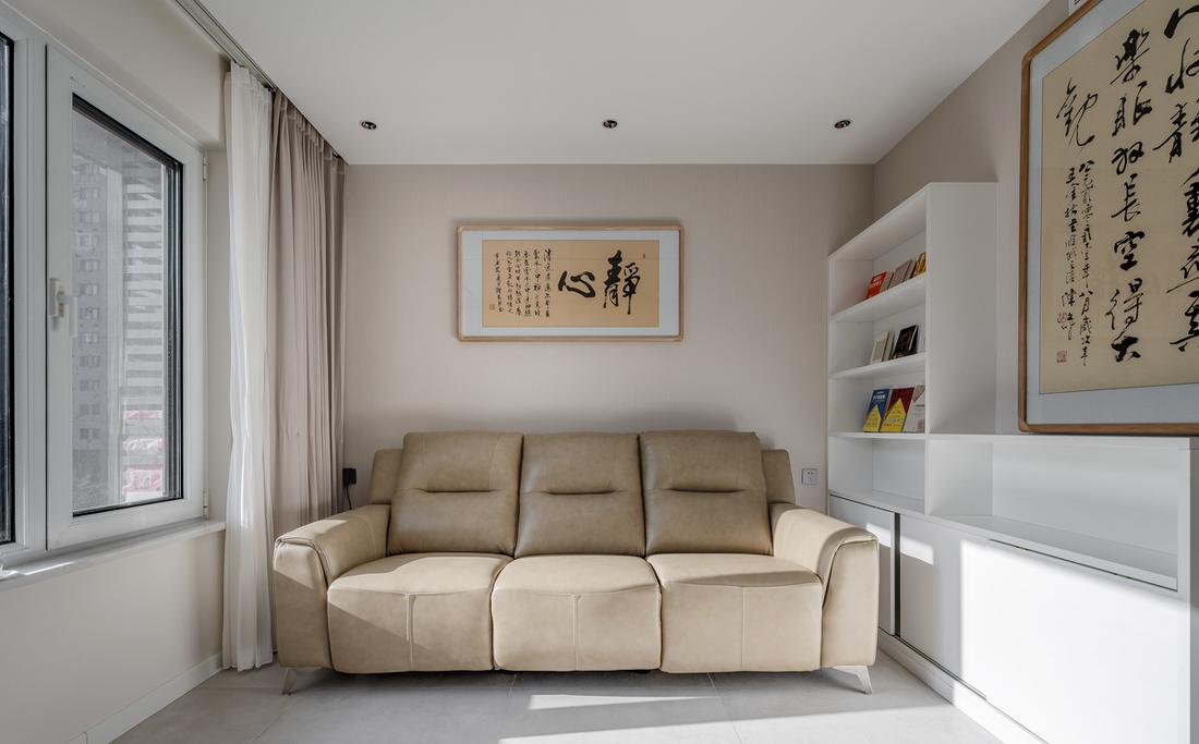 92㎡小两居温馨舒适家设计-11