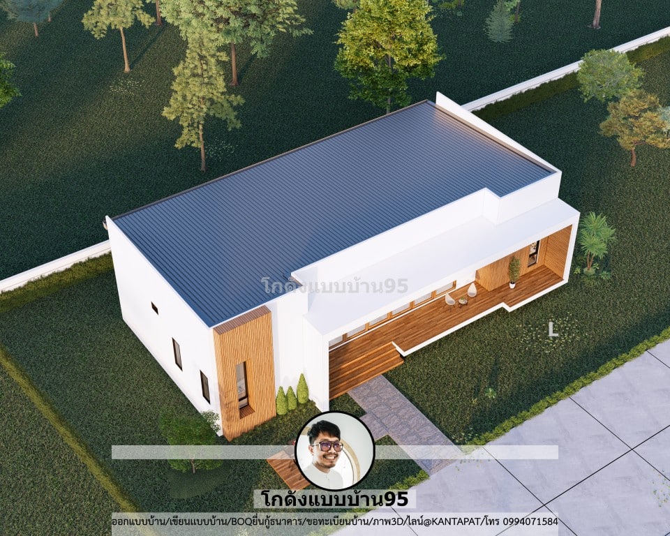 现代单层房屋P  2444-30