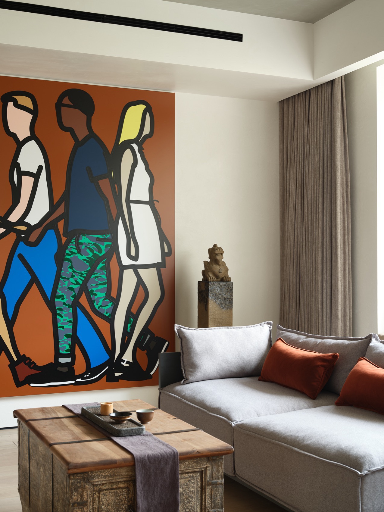 上海260平米艺术公寓设计丨中国上海丨八荒设计-39