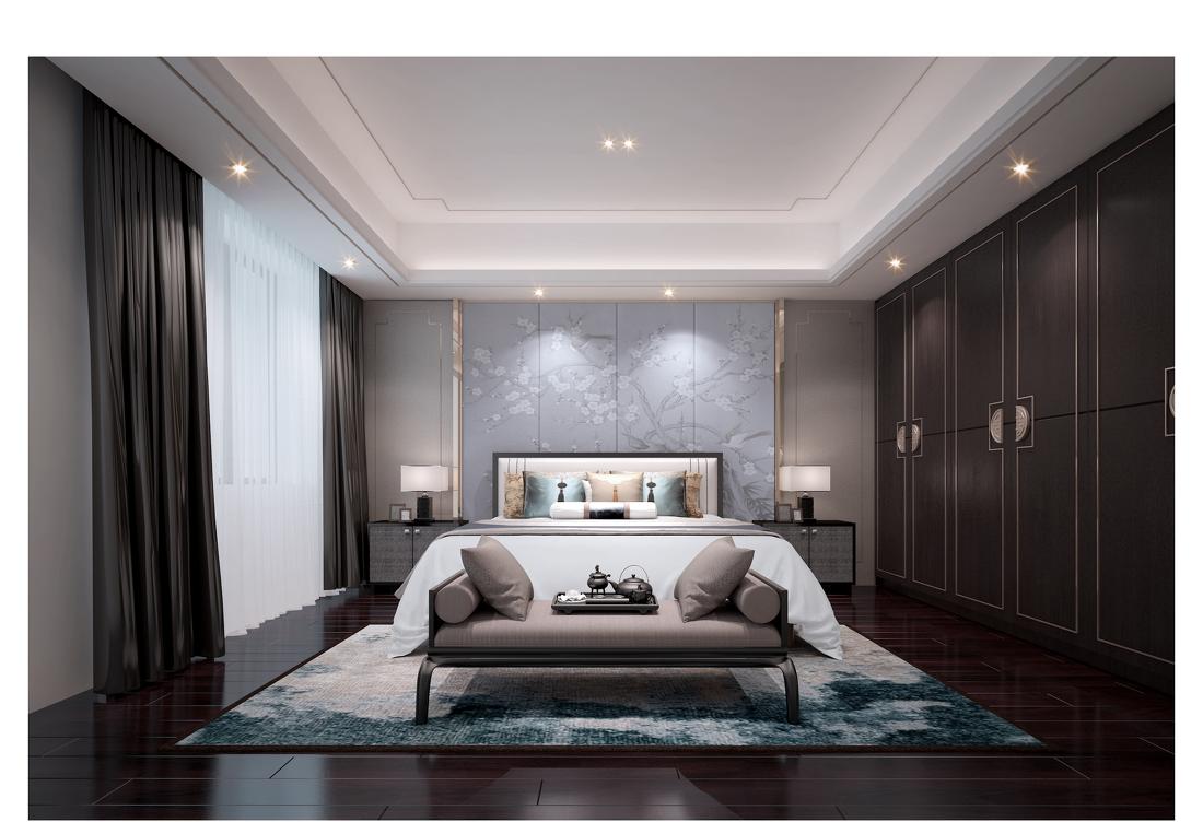 
新中式别墅设计 -6