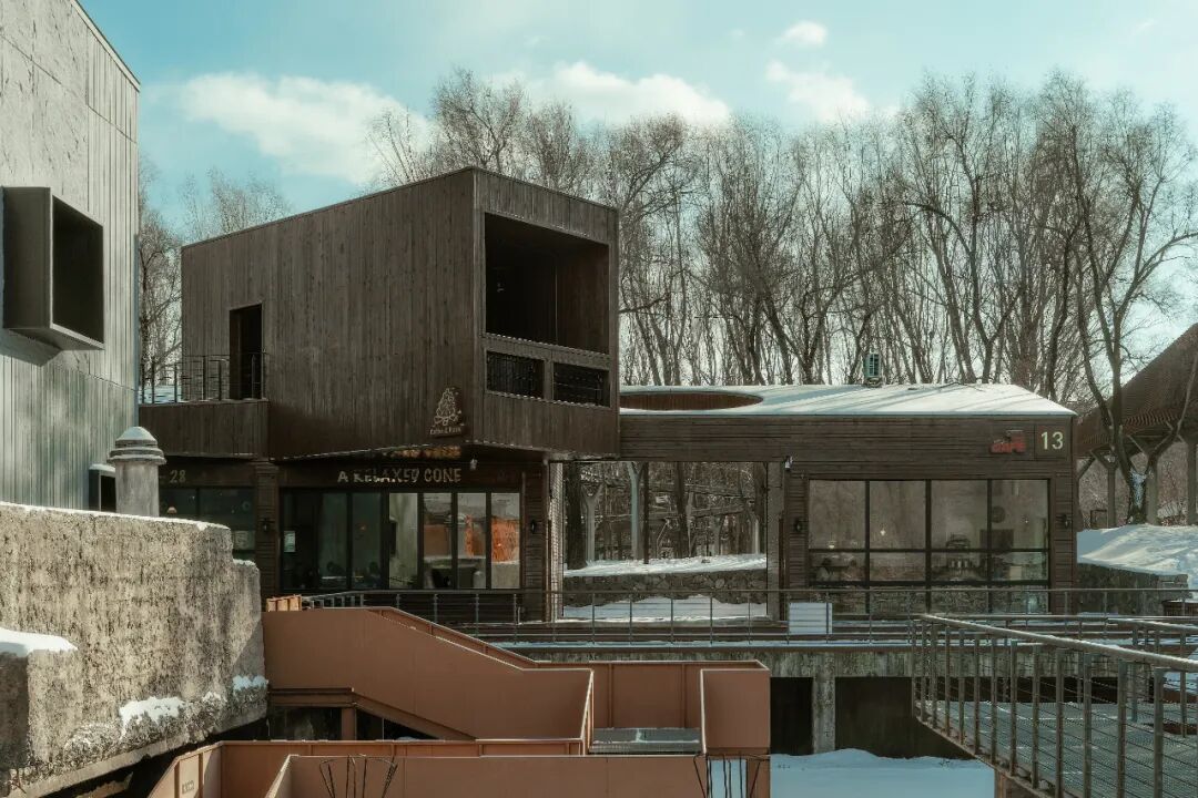 黑松果coffee& pizza丨中国长春丨杨光空间设计工作室-82