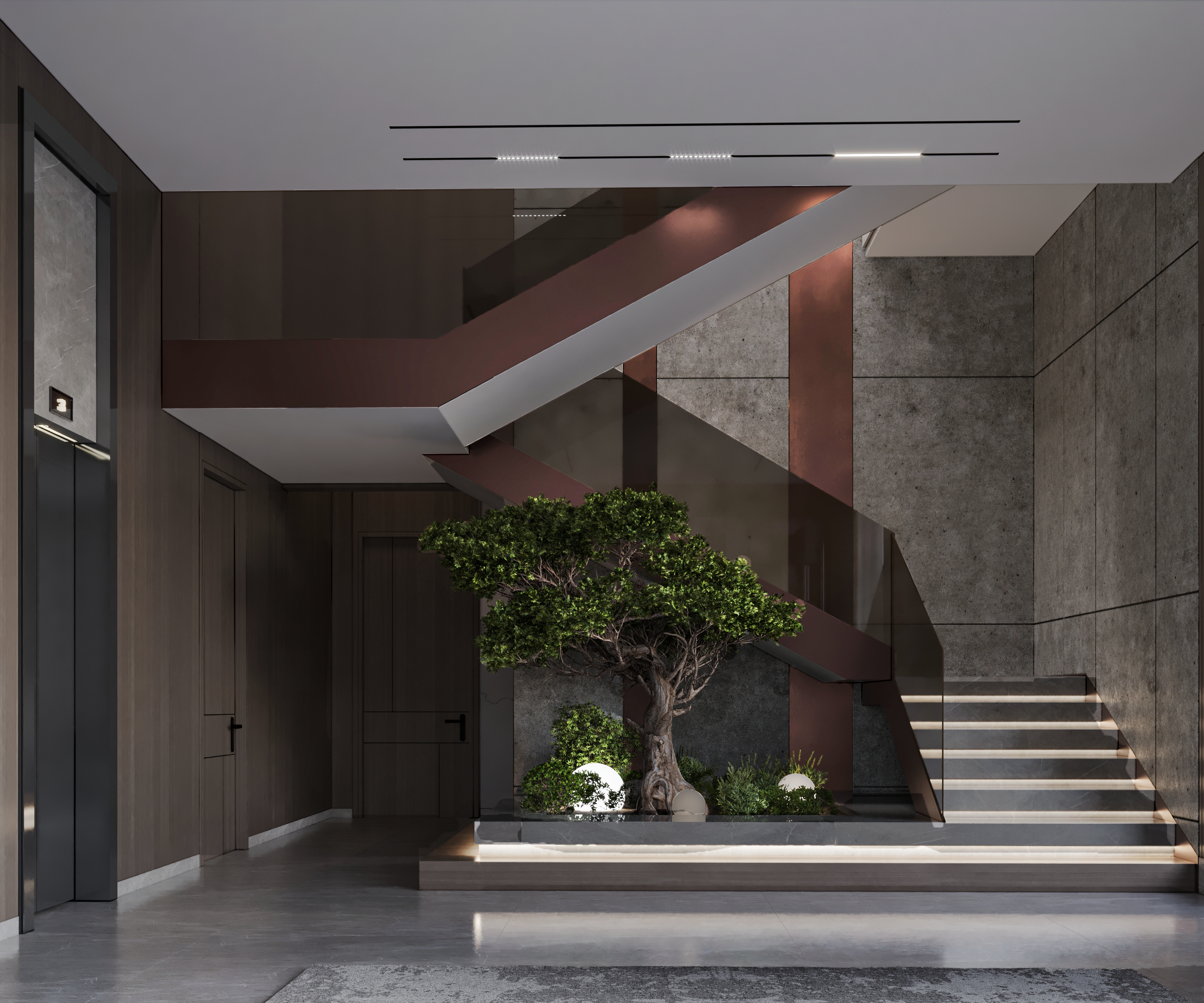 现代室内别墅丨Hassna Hassan-12