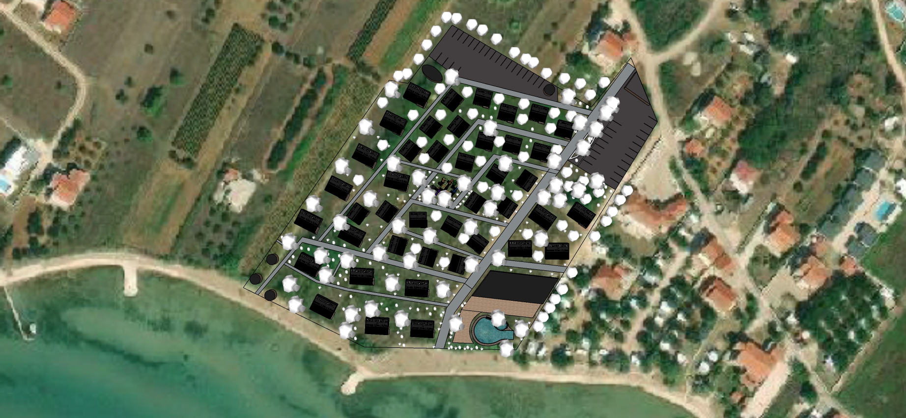 camping site, master plan ,Privlaka , Croatia-12