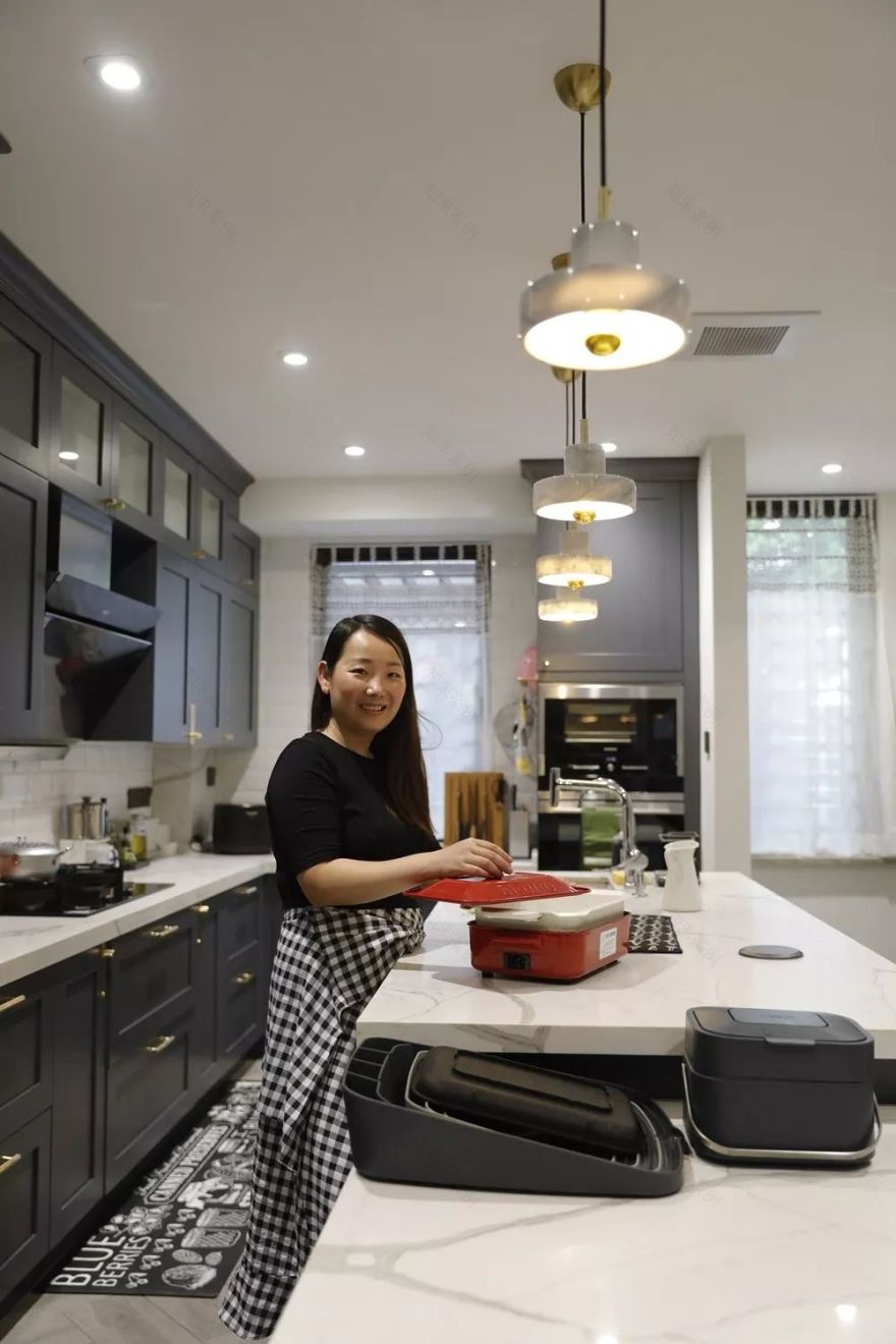 80后辣妈的魔性装修,280㎡摩登现代 韩鸣-19