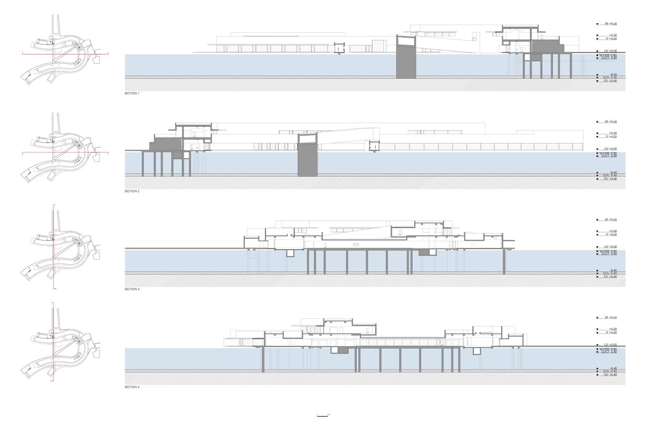 The Building On the Water（水上建筑）丨中国淮安丨Álvaro Siza,Carlos Castanheira-28
