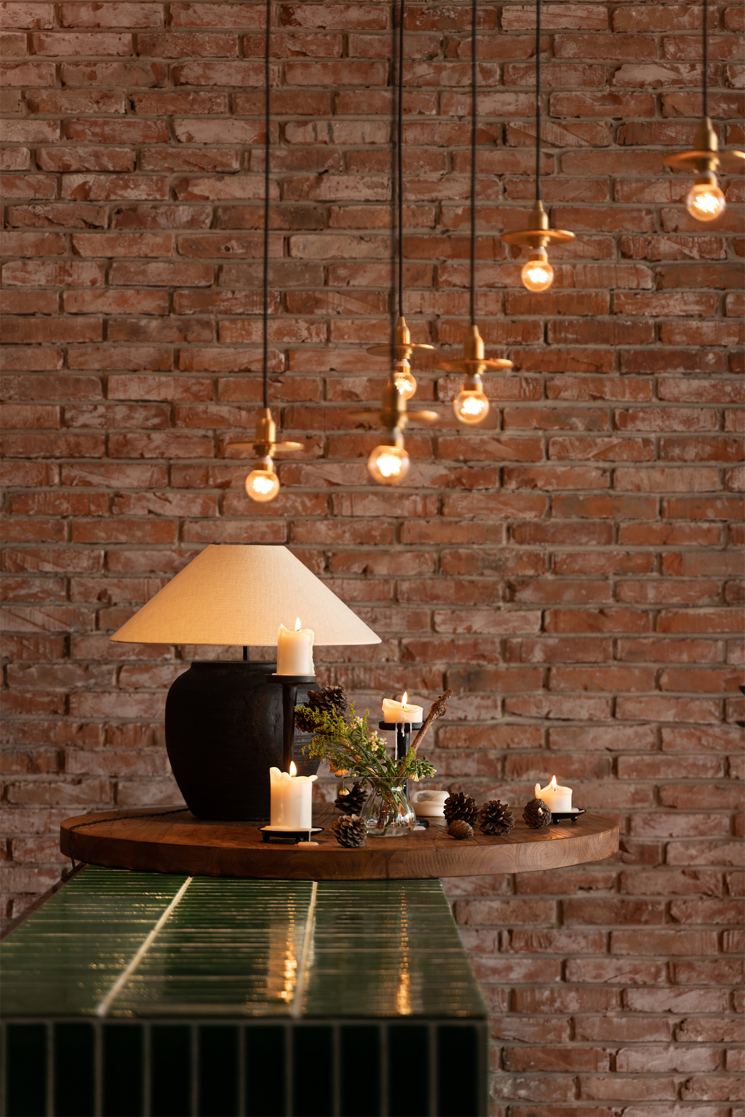 墨绿魅力 · 成都 La Cibo Vino 飨饮餐厅的优雅设计丨中国成都丨成都壹阁设计-17