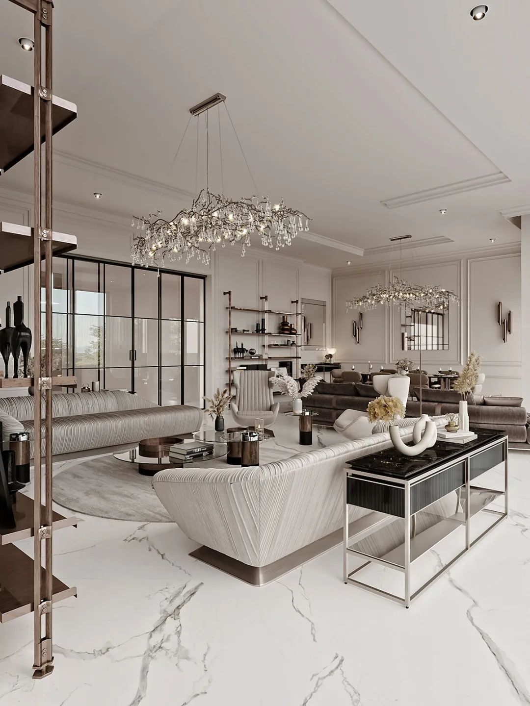 别墅豪宅 室内设计丨阿曼丨ZEBRANO,Buro One-21