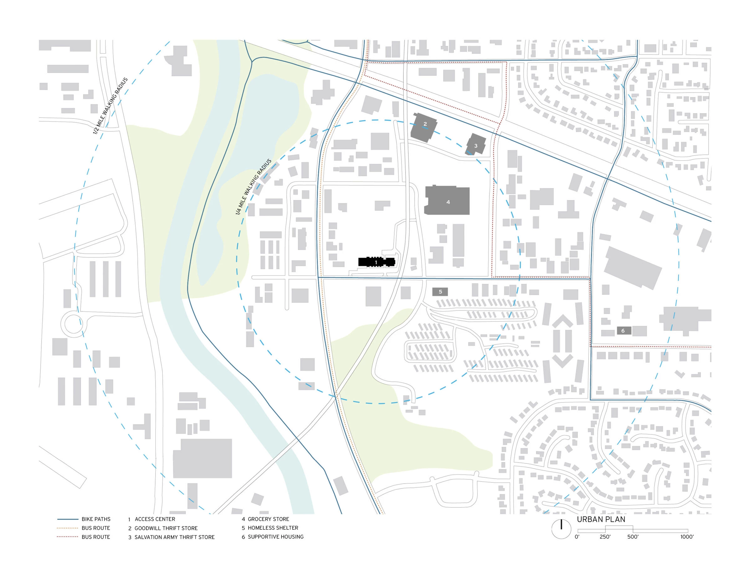导向链接中心丨美国爱荷华丨Neumann Monson Architects-13