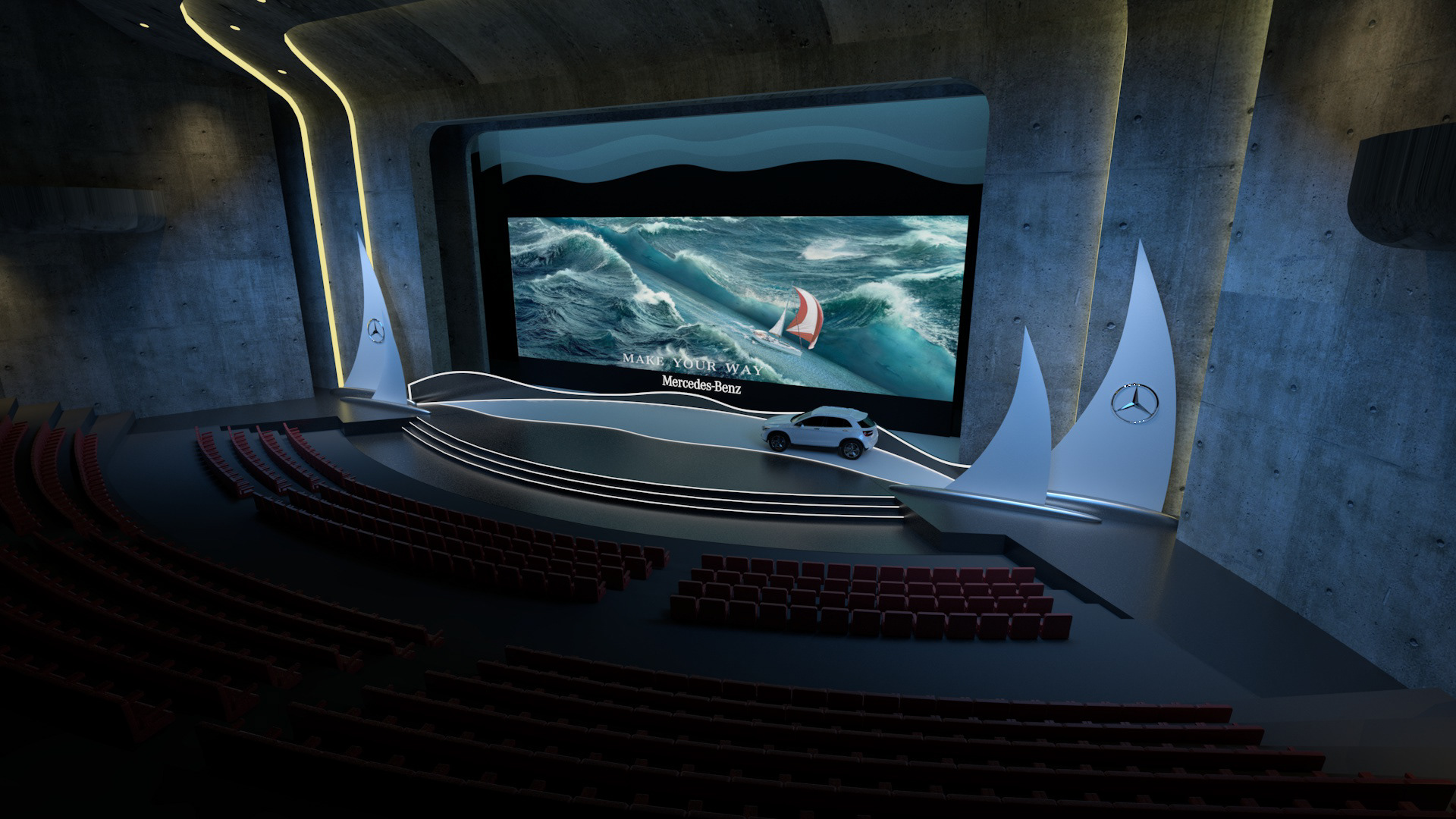 梅赛德斯奔驰.青岛奥帆中心-13