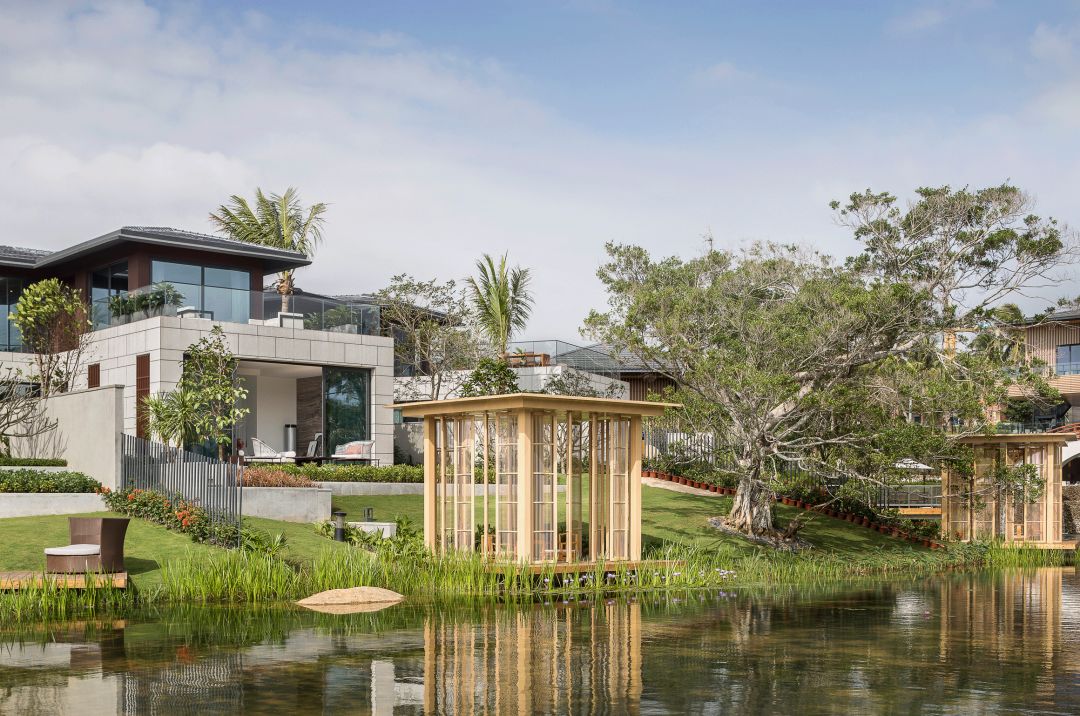 海南文昌鲁能·山海天生活馆&茶室 | 现代与传统的碰撞与交融-24