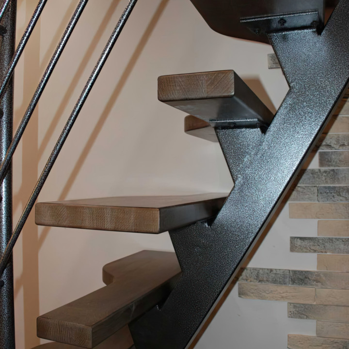 直梯到二楼楼梯设计与制作丨Gradius（乌克兰）-2