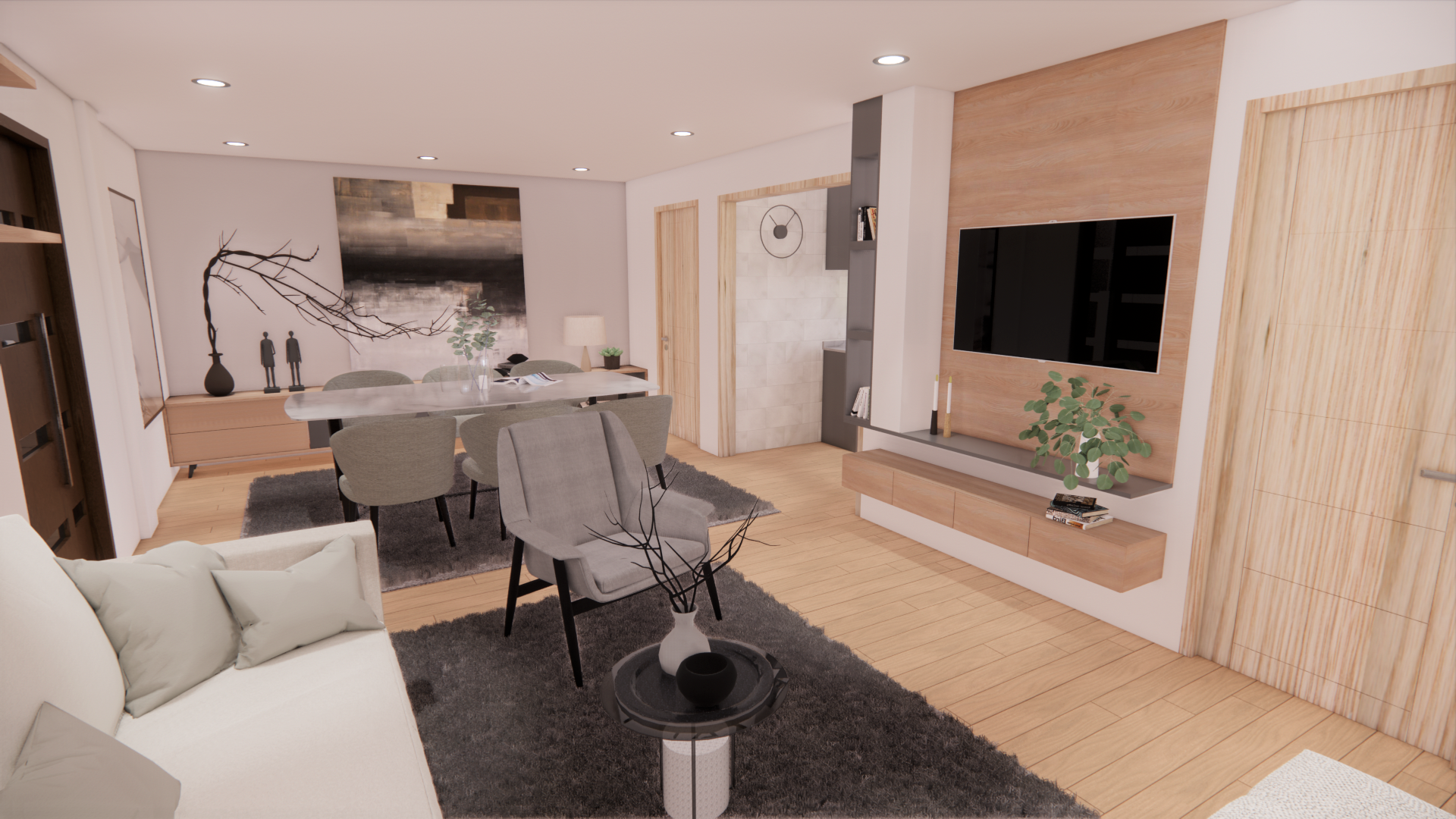 Residential/Commercial Building - 3D Modeling Project-17