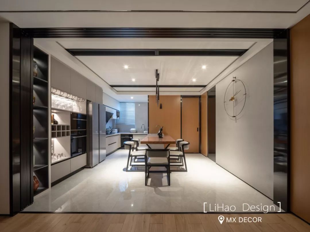 李浩-- 红绿交织,打造 125㎡现代个性家居-26