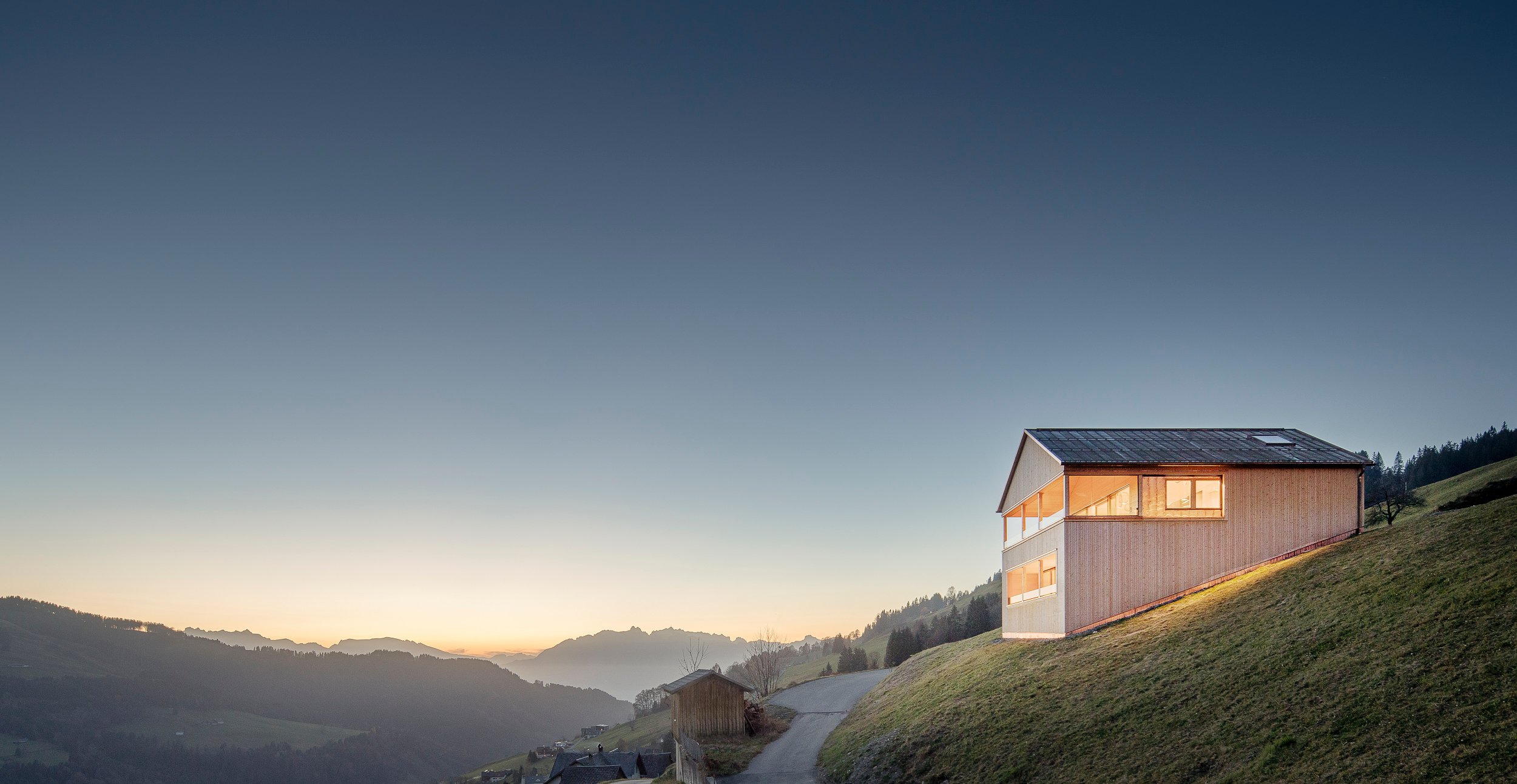 Bergfrieden Laterns 住宅丨奥地利丨Baumeister Jürgen Haller-1