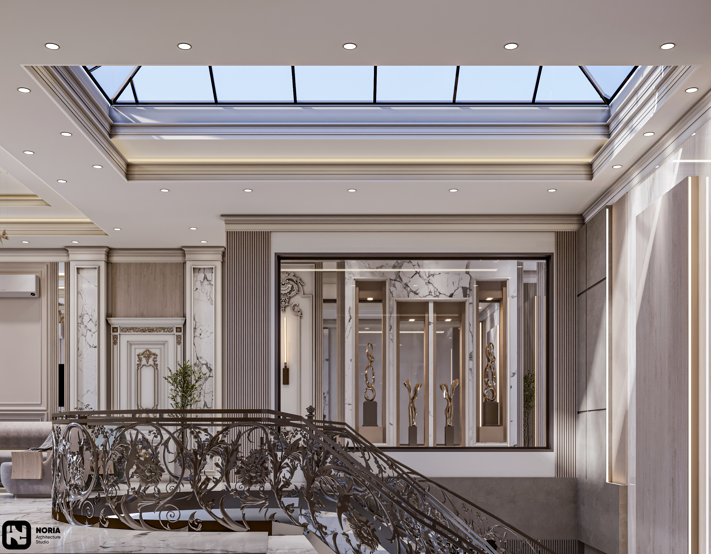 别墅接待厅丨沙特阿拉伯-12